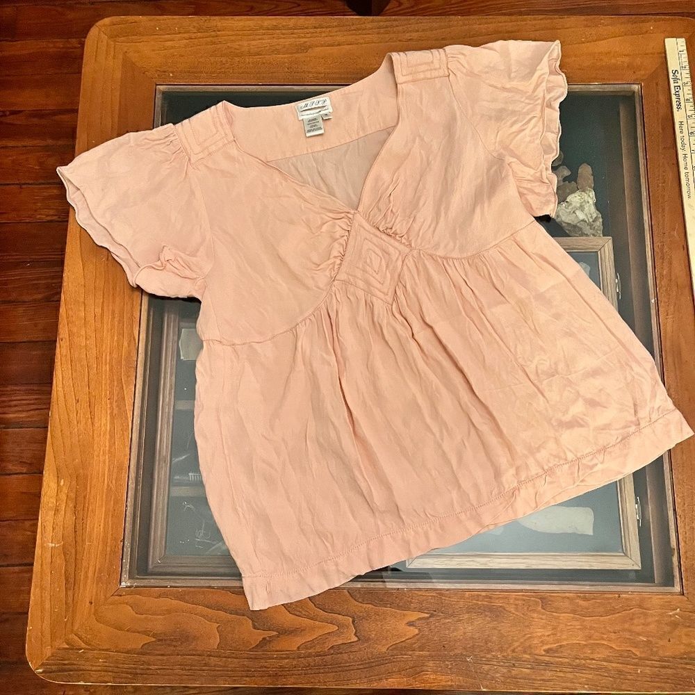 M.S.S.P. Max Studio Specialty Products 1XL Peach Top
